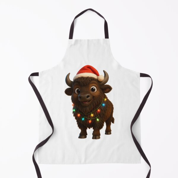 Item preview, Christmas Wood Bison designed and sold by Sillytoe.