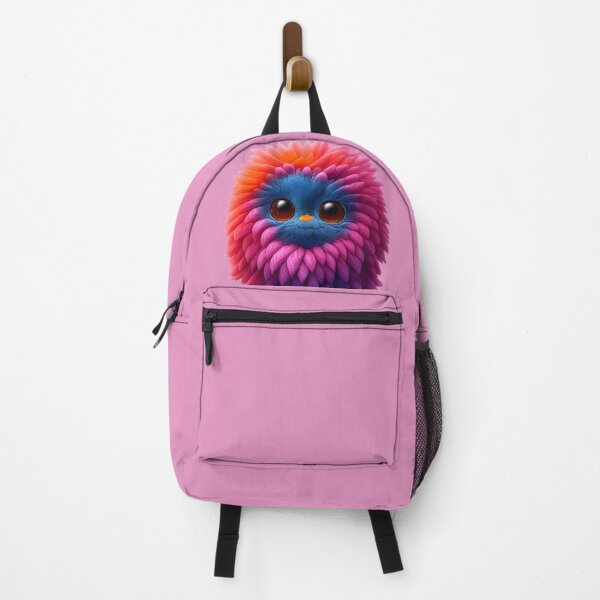 Item preview, Colorful Fluffy Fantasy Creature – Cute Kawaii Digital Art designed and sold by hallwell.