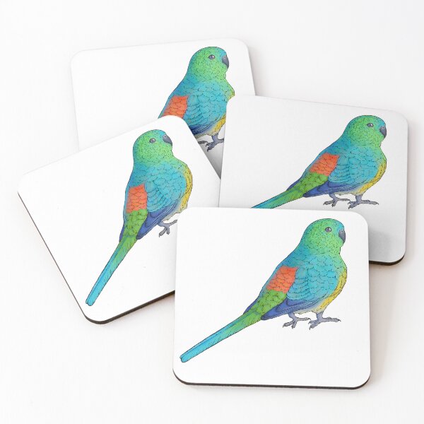 Item preview, Male Red-rumped Parrot - Psephotus haematonotus designed and sold by bangart.