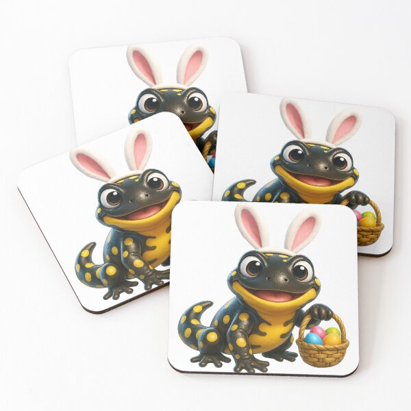 Item preview, Easter Spotted Salamander designed and sold by Sillytoe.