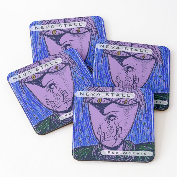 Item preview, 'Neva Stall' Cover Art - Neva Stall Collection - Lyric Merch designed and sold by Pez Waters.