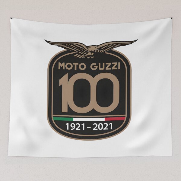Item preview, Moto Guzzi 100th Anniversary Official Centennial Logo (1921–2021) designed and sold by CharlieDesings.