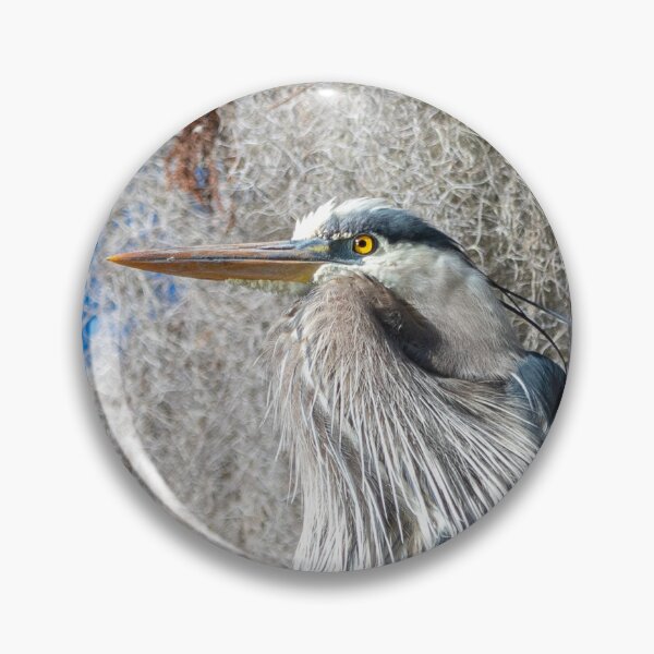 Item preview, Great Blue Heron Breeding Plumage designed and sold by SeeThemClearly.