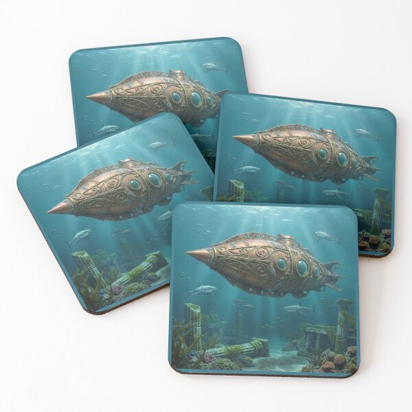 Item preview, Art Nouveau Submarine designed and sold by Tridentulus.
