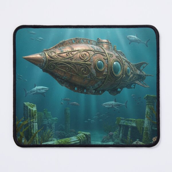Item preview, Art Nouveau Submarine designed and sold by Tridentulus.