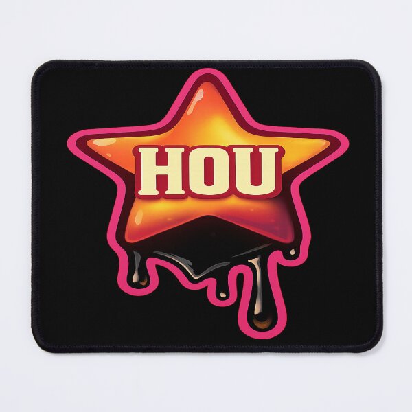 Item preview, HOU Drip Star – Bold Houston Graphic Art Sticker designed and sold by POD DYNASTY.