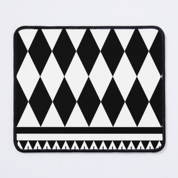 Item preview, Black and White Diamond Pattern - Streetwear Kimono Aesthetic designed and sold by Jimakmo.