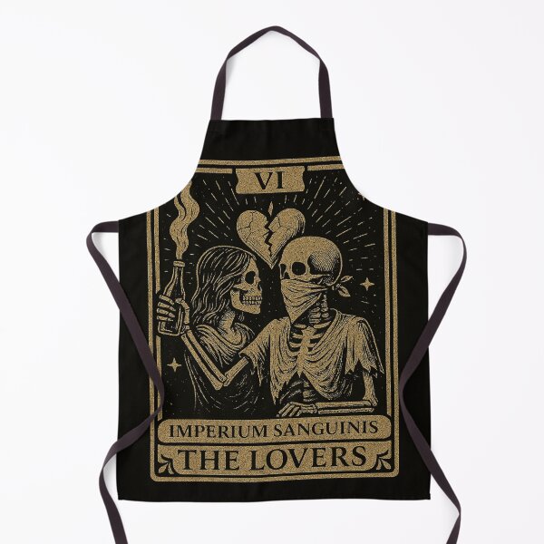 Item preview, The Lovers Tarot Card – Imperium Sanguinis | Skeleton Lovers | Gothic Occult Vintage Illustration designed and sold by Youpiworld.