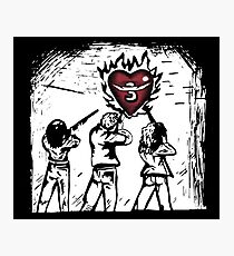 Heartbreak x 3 Photographic Print