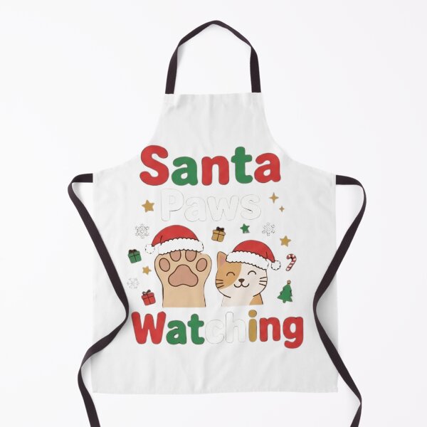 Item preview, Santa Paws Is Watching Funny Christmas Pet Shirt designed and sold by Mafmoh.