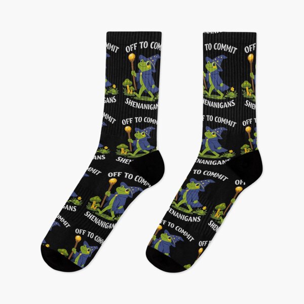 Item preview, Off To Commit Playful Chaos Humor designed and sold by FreshVibe Prints.