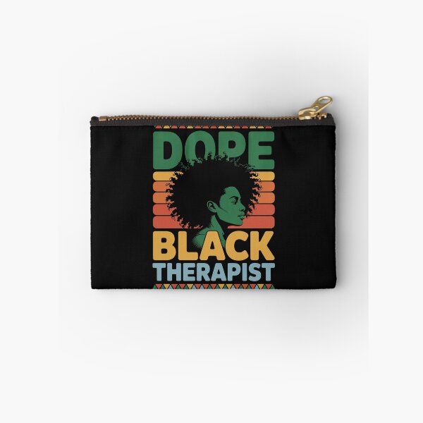 Item preview, Dope Black Therapist Mental Health Counseling Psychology designed and sold by nicomitchell.