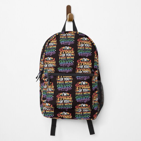 Item preview, I'm Proud of You Free Mom Hugs – LGBTQ Rainbow Equality Design designed and sold by Redgiant87x.