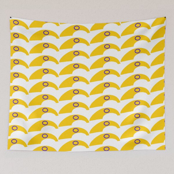 Item preview, Rainbow Intersex Pride Flag designed and sold by HarveyHandcraftsandDesigns.
