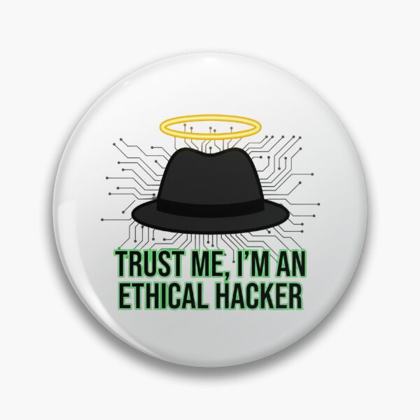Artikelvorschau, Witziges Zitat zum Thema ethisches Hacking – flache Vektorgrafik für IT-Profis entworfen und verkauft von chattsuede.