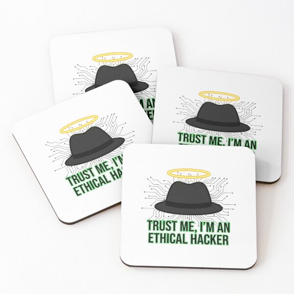 Item preview, Funny Ethical Hacker Quote Flat Vector Graphic for Tech Professionals designed and sold by chattsuede.