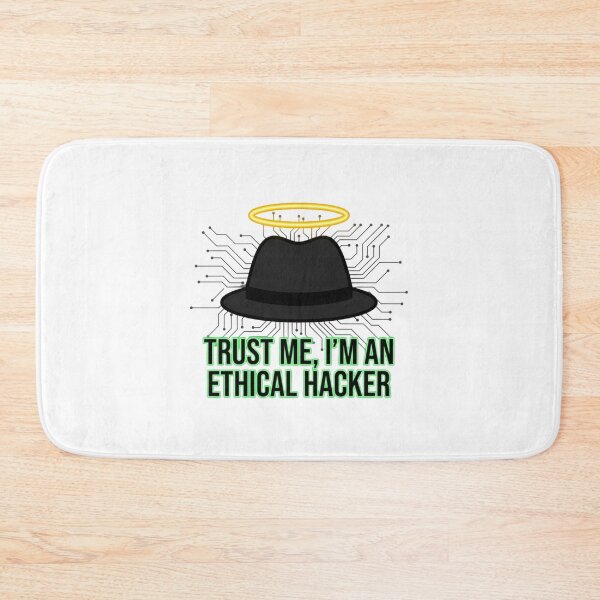 Item preview, Funny Ethical Hacker Quote Flat Vector Graphic for Tech Professionals designed and sold by chattsuede.
