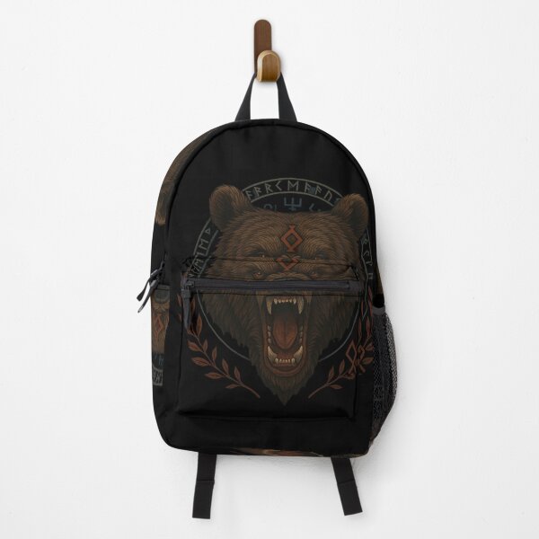 Item preview, SVT Berserker Bear Rune Sigil – Norse Pagan Warrior Spirit Art designed and sold by SEVERTREND APPAREL .