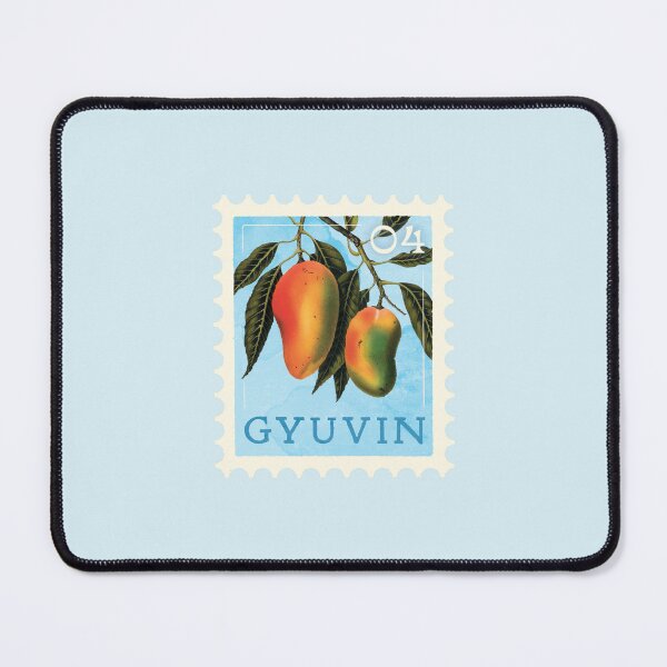 Item preview, Kim Gyuvin Vintage Blue Mango Letter Stamp - ZEROBASEONE designed and sold by dreammindnight.