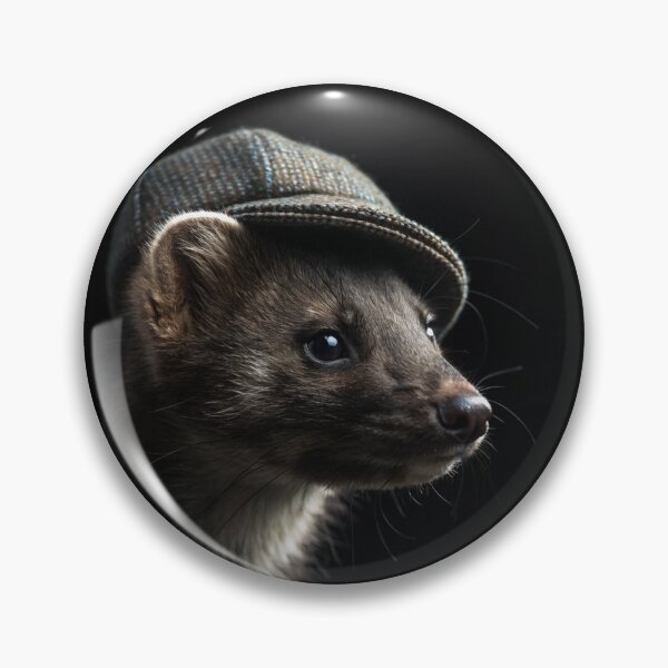Item preview, Mortimer "Morty" Quick: The Fleet-Footed Operative - Pine Marten designed and sold by knappidesign.