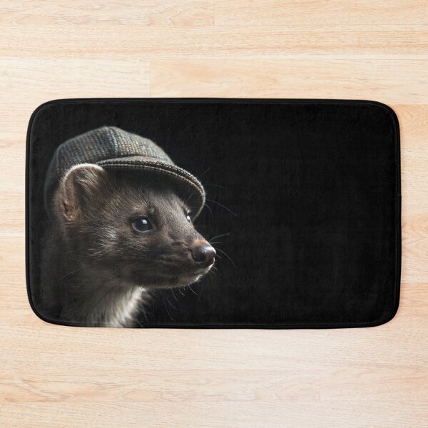 Item preview, Mortimer "Morty" Quick: The Fleet-Footed Operative - Pine Marten designed and sold by knappidesign.