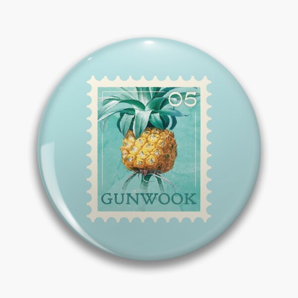 Item preview, Park Gunwook Mint Pineapple Letter Stamp - ZEROBASEONE designed and sold by dreammindnight.