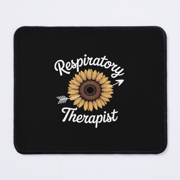 Item preview, Cute Yellow Sunflower with Arrow Respiratory Therapist designed and sold by nicomitchell.