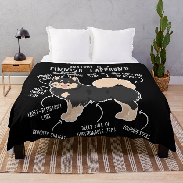 Item preview, Finnish Lapphund Dog Anatomy designed and sold by Clara Hollins.