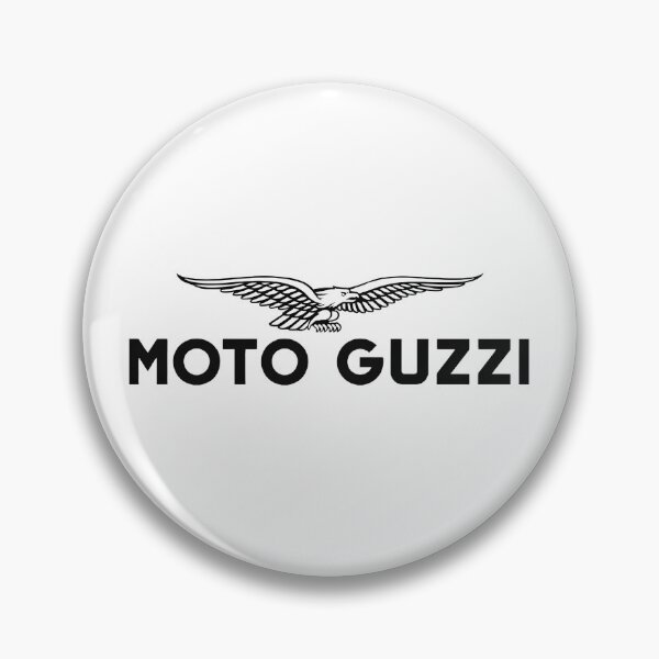 Item preview, Minimalist Moto Guzzi Logo in Black and White designed and sold by CharlieDesings.