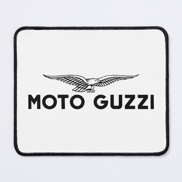 Item preview, Minimalist Moto Guzzi Logo in Black and White designed and sold by CharlieDesings.