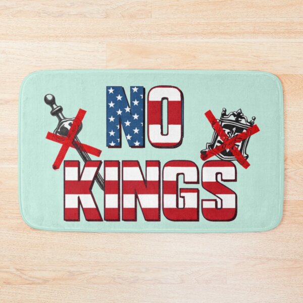 Item preview, "No Kings" slogan used in the US during mass protests against Trump's policies designed and sold by JaroDesign2023.