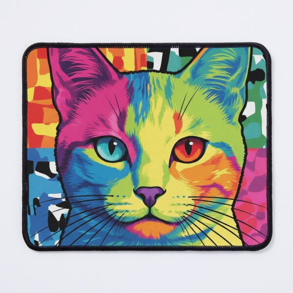 Item preview, Pop Art Cat: Explosion of Color, Warhol Style designed and sold by Opps-diseño.
