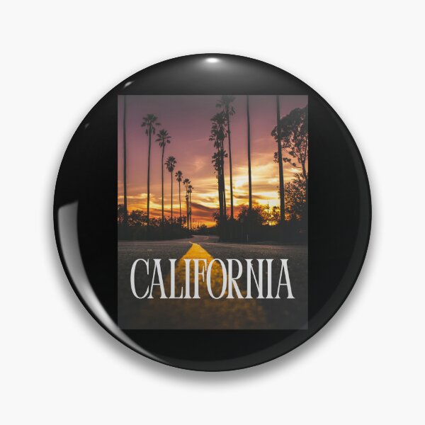Item preview, A Palm-Filled California Street at Golden Hour designed and sold by QuoteCanvas.TH.