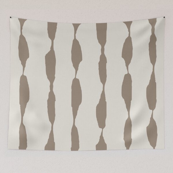 Item preview, BROWN BOHEMIAN STRIPES designed and sold by sheseddit.