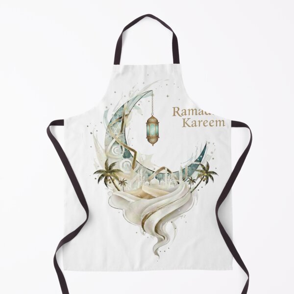 Item preview, Ramadan Kareem: Celestial Crescent & Golden Lantern Dreams designed and sold by MarElfArtelier.