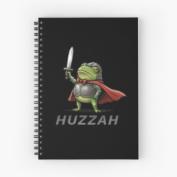 Item preview, Copy of HUZZAH! The Heroic Frog – Funny Knight Cartoon Design designed and sold by Williams Anderson.
