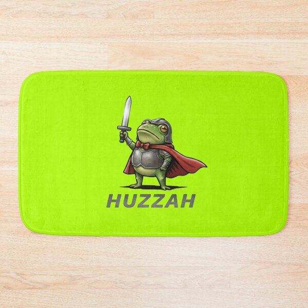Item preview, Copy of HUZZAH! The Heroic Frog – Funny Knight Cartoon Design designed and sold by Williams Anderson.