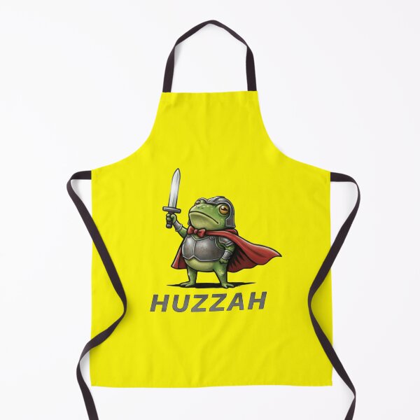 Item preview, Copy of HUZZAH! The Heroic Frog – Funny Knight Cartoon Design designed and sold by Williams Anderson.