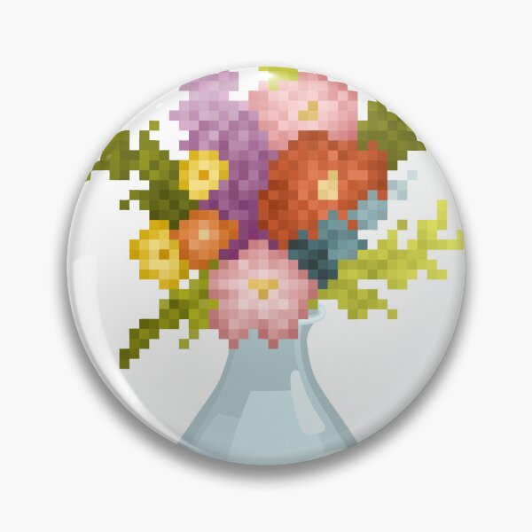 Item preview, Pixelated Bouquet designed and sold by Morganpache.