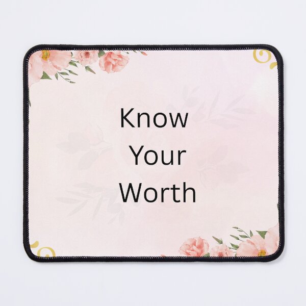 Item preview, Know Your Worth designed and sold by RoyalByKeke.