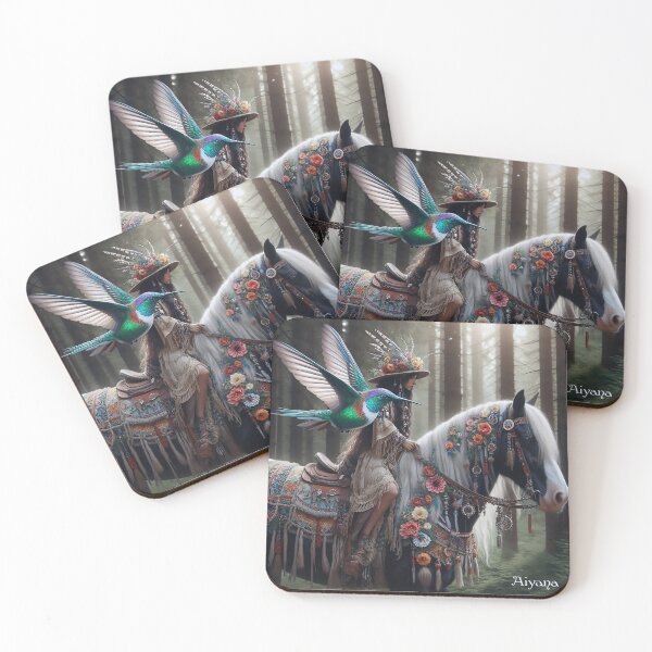 Item preview, Solara Pinesong & Moon Drift with Hummingbird Magic designed and sold by WildlyAiyana.