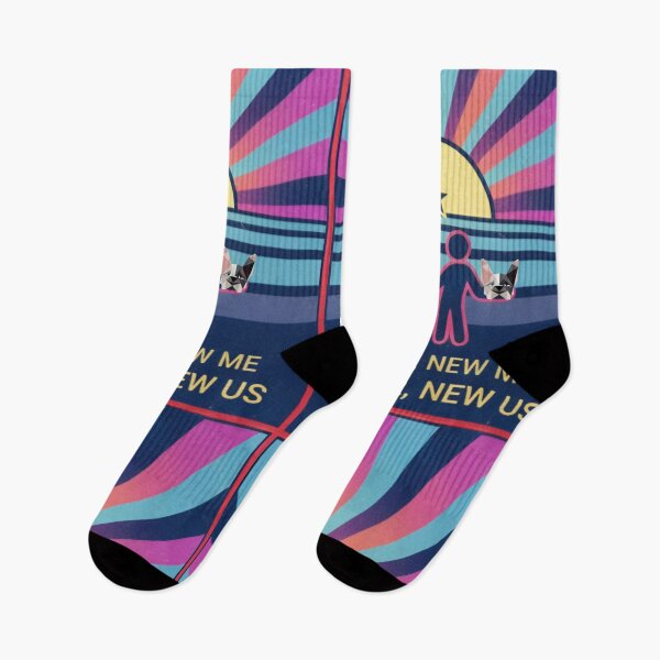 Item preview, Retro Cosmic New Year: Me, Us & The Dog designed and sold by JanRizz.