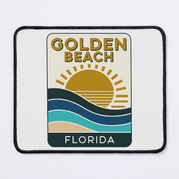 Item preview, Golden Beach Florida - Beach Sign designed and sold by TheOldMittenIllustrated.