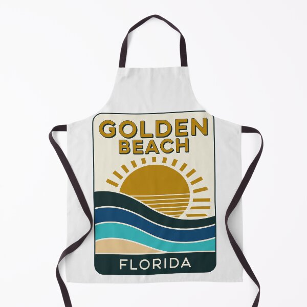 Item preview, Golden Beach Florida - Beach Sign designed and sold by TheOldMittenIllustrated.