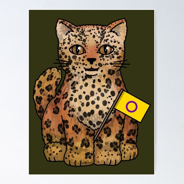 Item preview, Intersex Leopard designed and sold by Art by Veya.