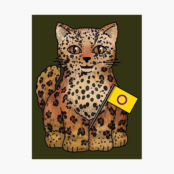 Item preview, Intersex Leopard designed and sold by Art by Veya.
