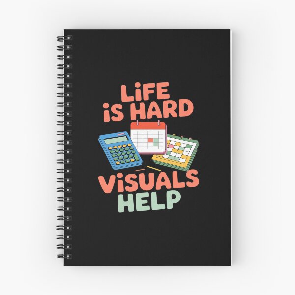 Item preview, Life Is Hard Visuals Help Special Education SPED designed and sold by andreaswest.