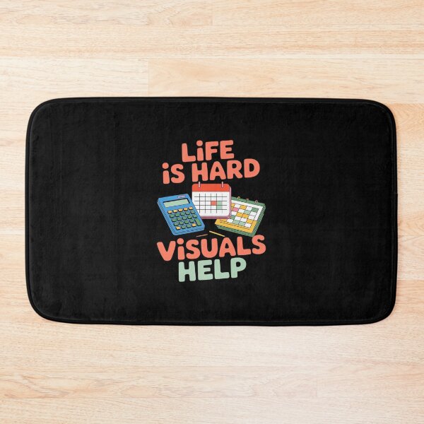 Item preview, Life Is Hard Visuals Help Special Education SPED designed and sold by andreaswest.