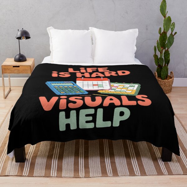 Item preview, Life Is Hard Visuals Help Special Education SPED designed and sold by andreaswest.