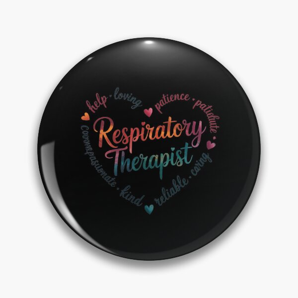 Item preview, Respiratory Therapist Heart Word Cloud Watercolor Rainbow designed and sold by andreaswest.